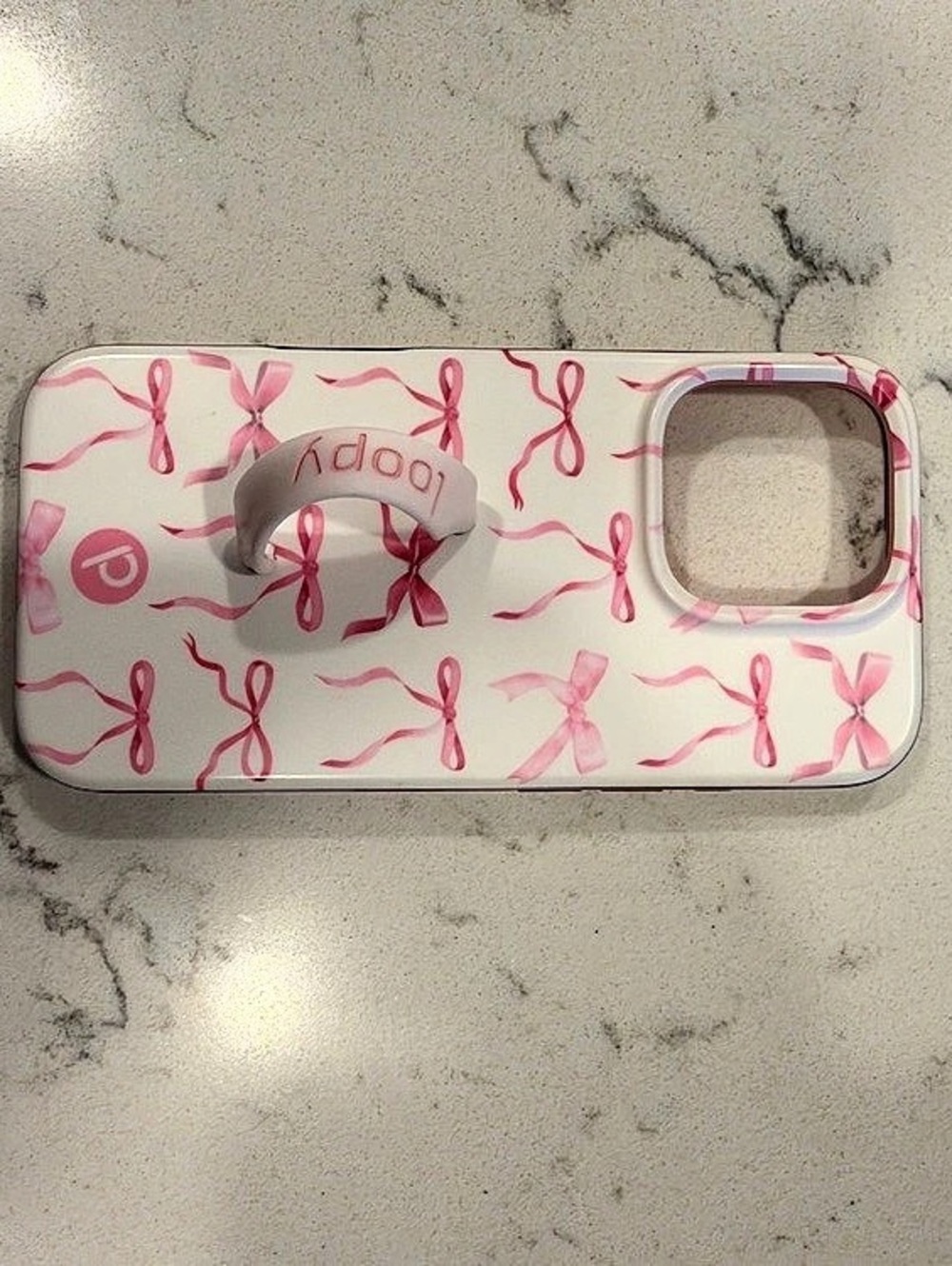 Loopy Pink Bows Loopy Case Phone Case